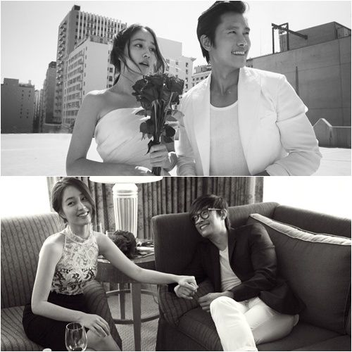 Lee Min Jung and Lee Byung Hun Release Candid Pictures Prior to August 10th Wedding A Koala's Lee Min Jung and Lee Byung Hun Release Candid Pictures Prior to August 10th Wedding A Koala's